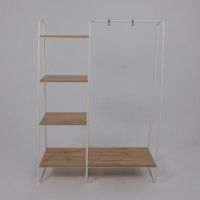 Гардеробная система с полками СКАНДИНАВИЯ 1 белый купить в Минске