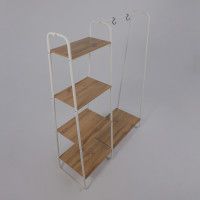 Гардеробная система с полками СКАНДИНАВИЯ 1 белый купить в Минске