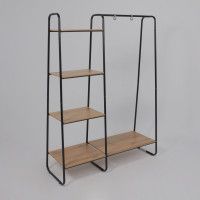 Гардеробная система с полками СКАНДИНАВИЯ 1 черный купить в Минске