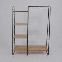 Гардеробная система с полками СКАНДИНАВИЯ 1 черный купить в Минске