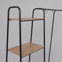 Гардеробная система с полками СКАНДИНАВИЯ 1 черный купить в Минске