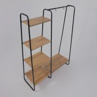 Гардеробная система с полками СКАНДИНАВИЯ 1 черный купить в Минске