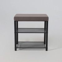 Банкетка ТОРОНТО 13S серый/черный купить в Минске Банкетка ТОРОНТО 13S серый/черный купить в Минске