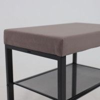 Банкетка ТОРОНТО 13S серый/черный купить в Минске Банкетка ТОРОНТО 13S серый/черный купить в Минске