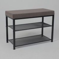 Банкетка ТОРОНТО 23S серый/черный купить в Минске