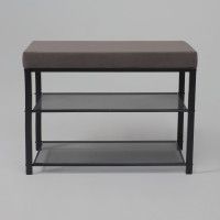 Банкетка ТОРОНТО 23S серый/черный купить в Минске