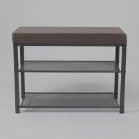 Банкетка ТОРОНТО 23S серый/графит купить в Минске Банкетка ТОРОНТО 23S серый/графит купить в Минске