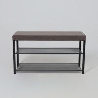 Банкетка ТОРОНТО 33С серый/черный купить в Минске