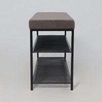 Банкетка ТОРОНТО 33С серый/черный купить в Минске