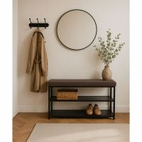 Банкетка ТОРОНТО 33С серый/черный купить в Минске