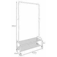 Вешалка гардеробная Валенсия 32М белый купить в Минске