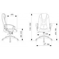 Кресло Zombie 200 черный/красный купить в Минске