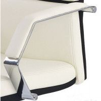 Кресло Halmar Costa (Коста) бело-черный/хром купить в Минске Кресло Halmar Costa (Коста) бело-черный/хром купить в Минске