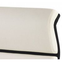 Кресло Halmar Costa (Коста) бело-черный/хром купить в Минске Кресло Halmar Costa (Коста) бело-черный/хром купить в Минске